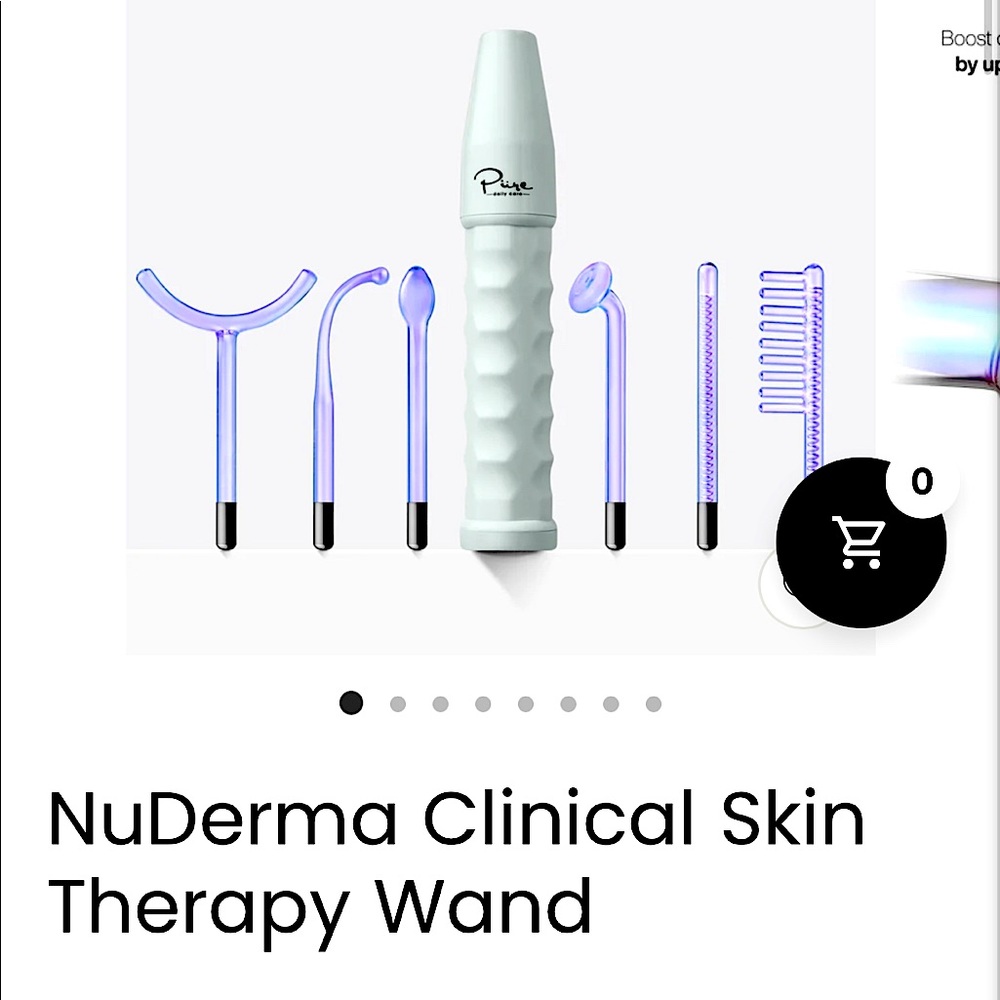 Clinical skin therapy wand set
